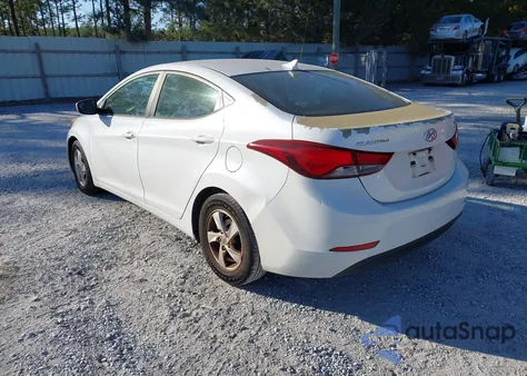 2015 Hyundai Elantra Se из США, поврежденный, VIN 5NPDH4AE4FH567738